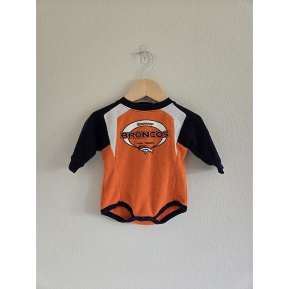 Vintage NFL Denver Broncos Long Sleeve Bodysuit - Picture 4 of 4
